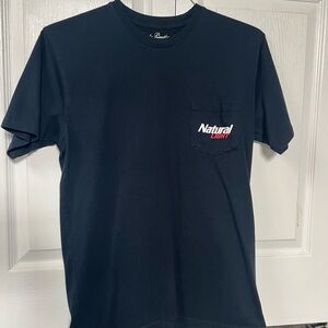 Rowdy gentleman natural light navy t shirt